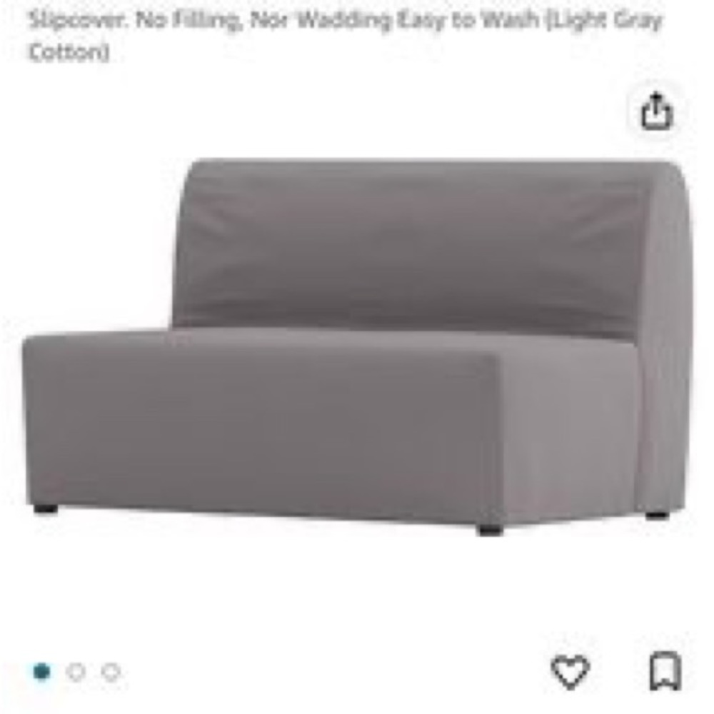 IKEA slipcover.